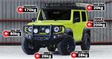 Load image into Gallery viewer, POST REGO 1785KG GVM UPGRADE SUSPENSION KIT TO SUIT JIMNY GJ 2018+