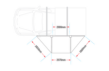 Load image into Gallery viewer, DELTAWING 180° AWNING
