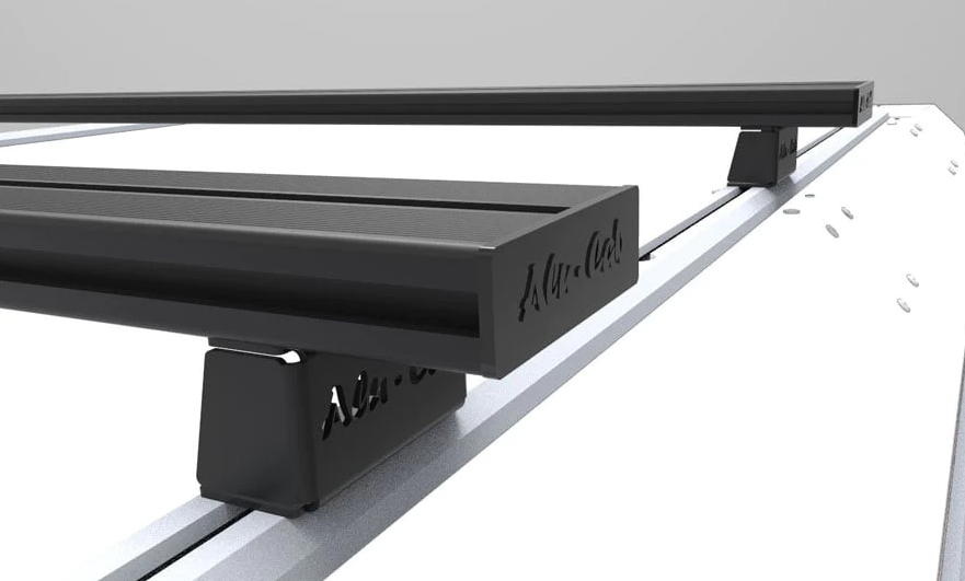 Alu-Cab  Load Bars - Black - (Set of 2) Feet Not Included